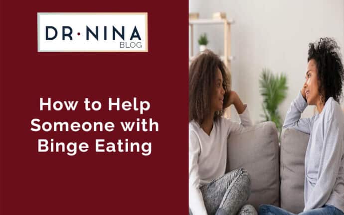 how to help someone with binge eating disorder