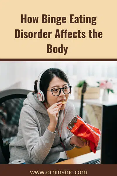 how binge eating affects the body